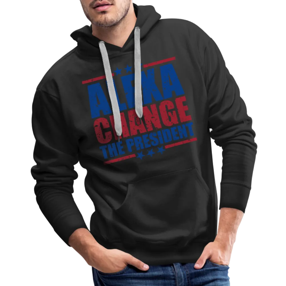 Alexa Change the President Men’s Premium Hoodie