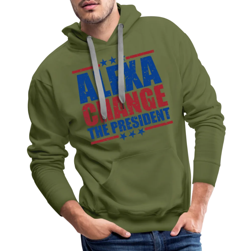 Alexa Change the President Men’s Premium Hoodie