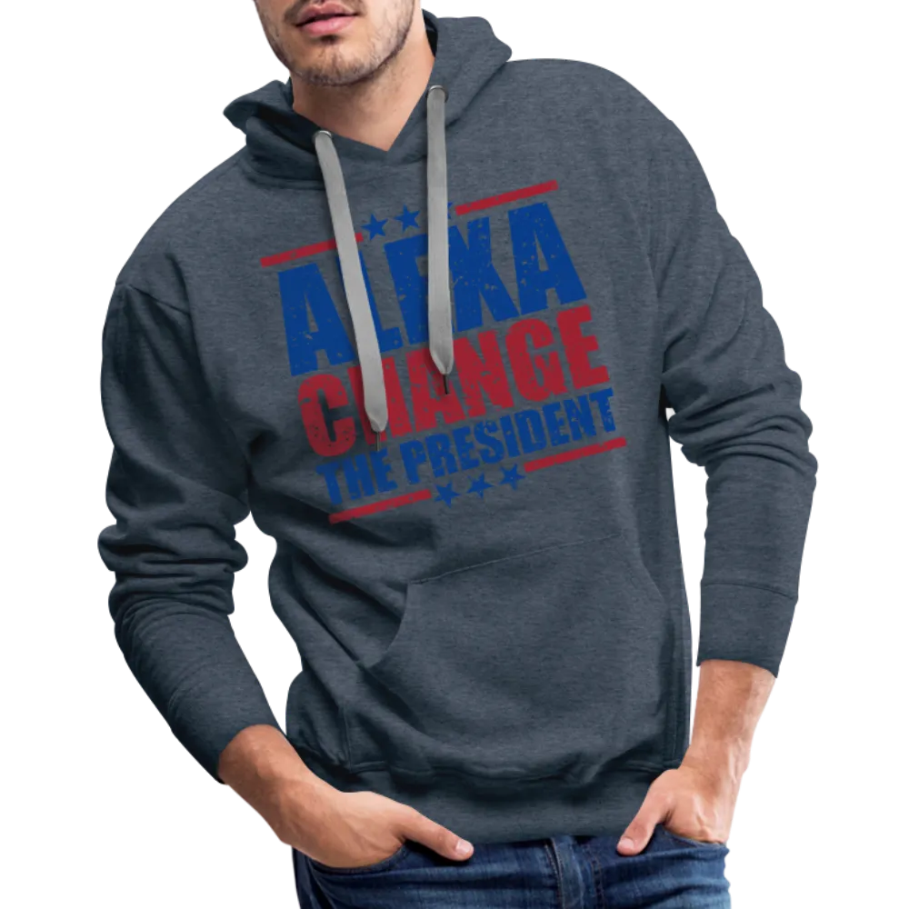 Alexa Change the President Men’s Premium Hoodie