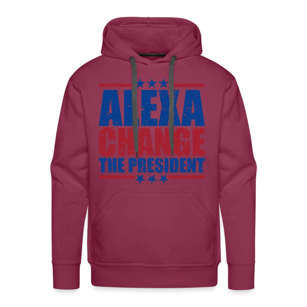 Alexa Change the President Men’s Premium Hoodie