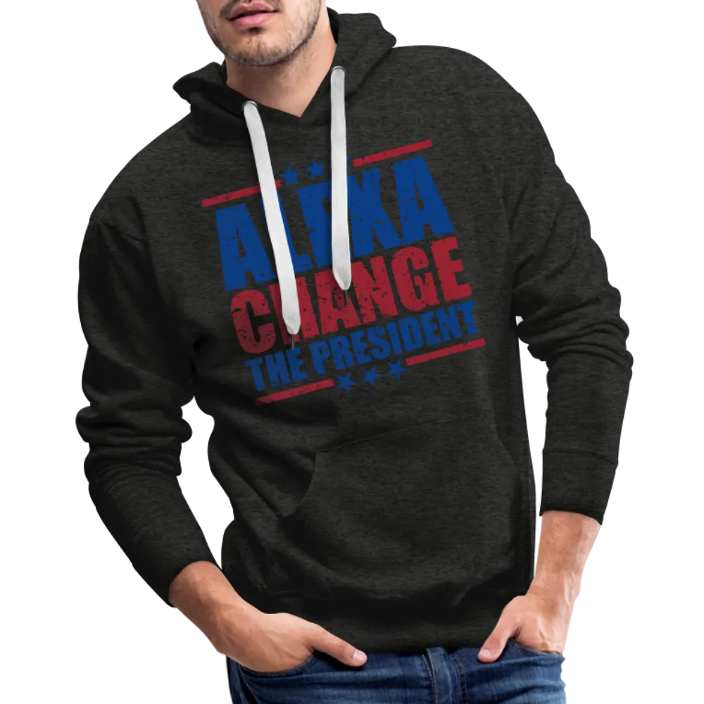 Alexa Change the President Men’s Premium Hoodie