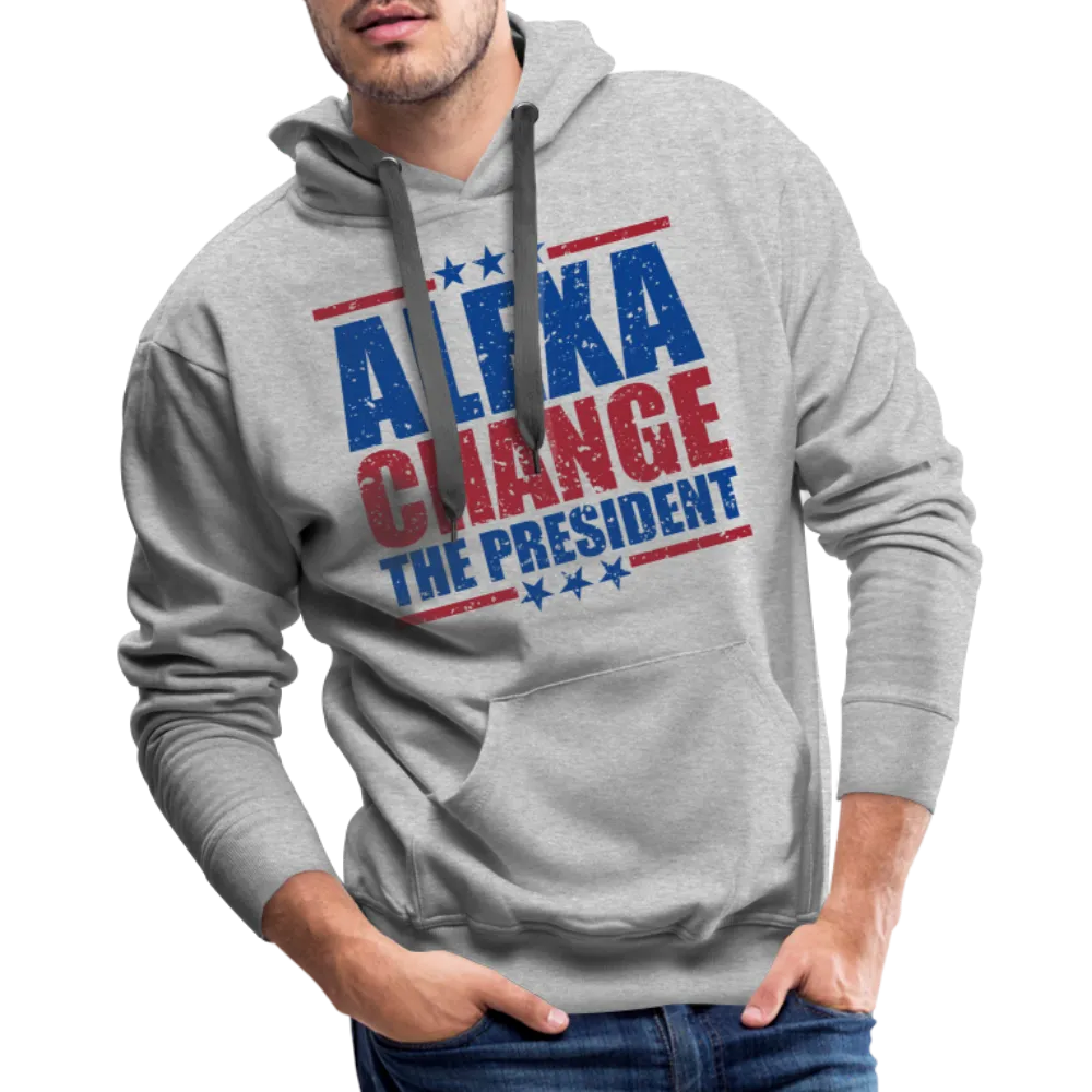 Alexa Change the President Men’s Premium Hoodie