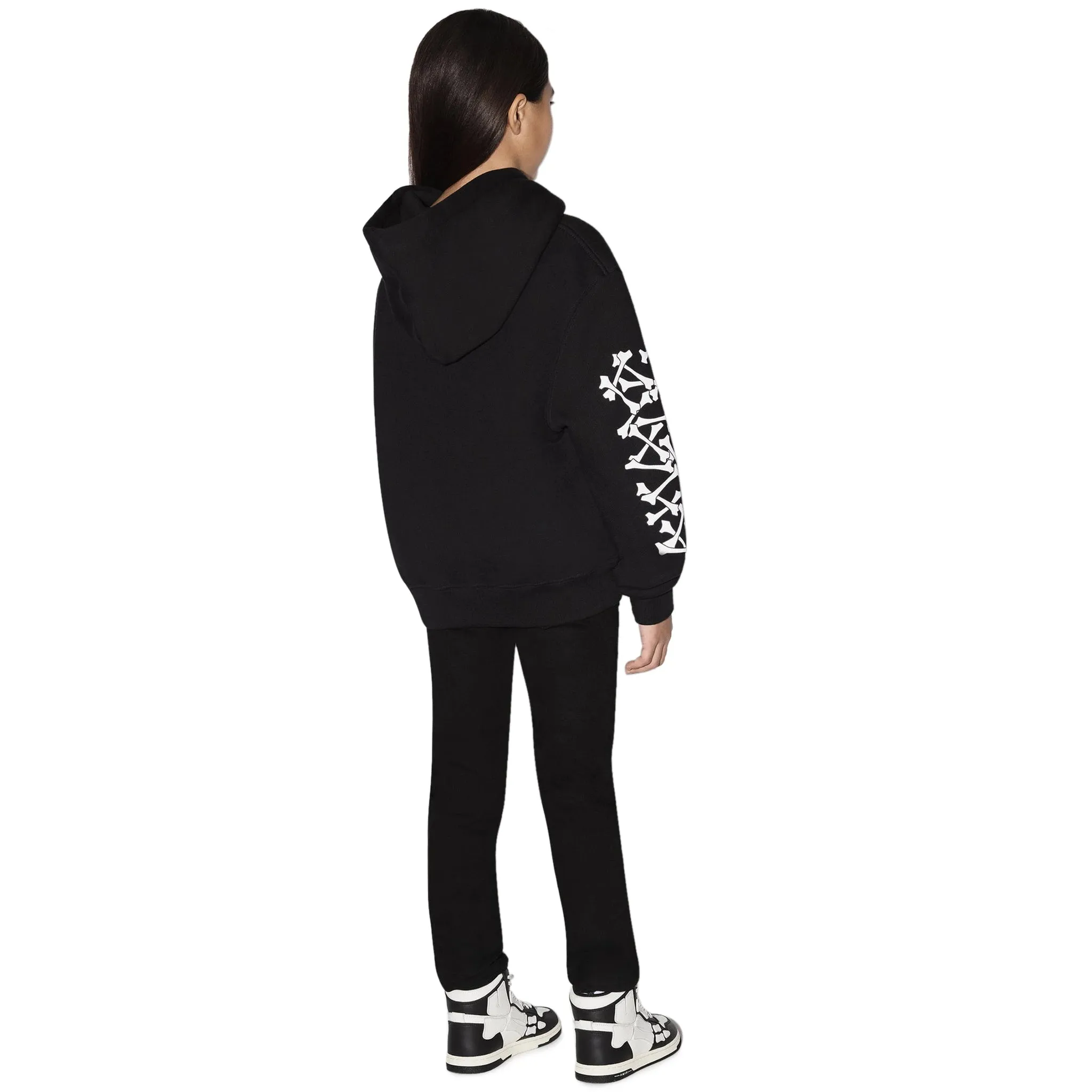 Amiri Kids Bones Black Hoodie