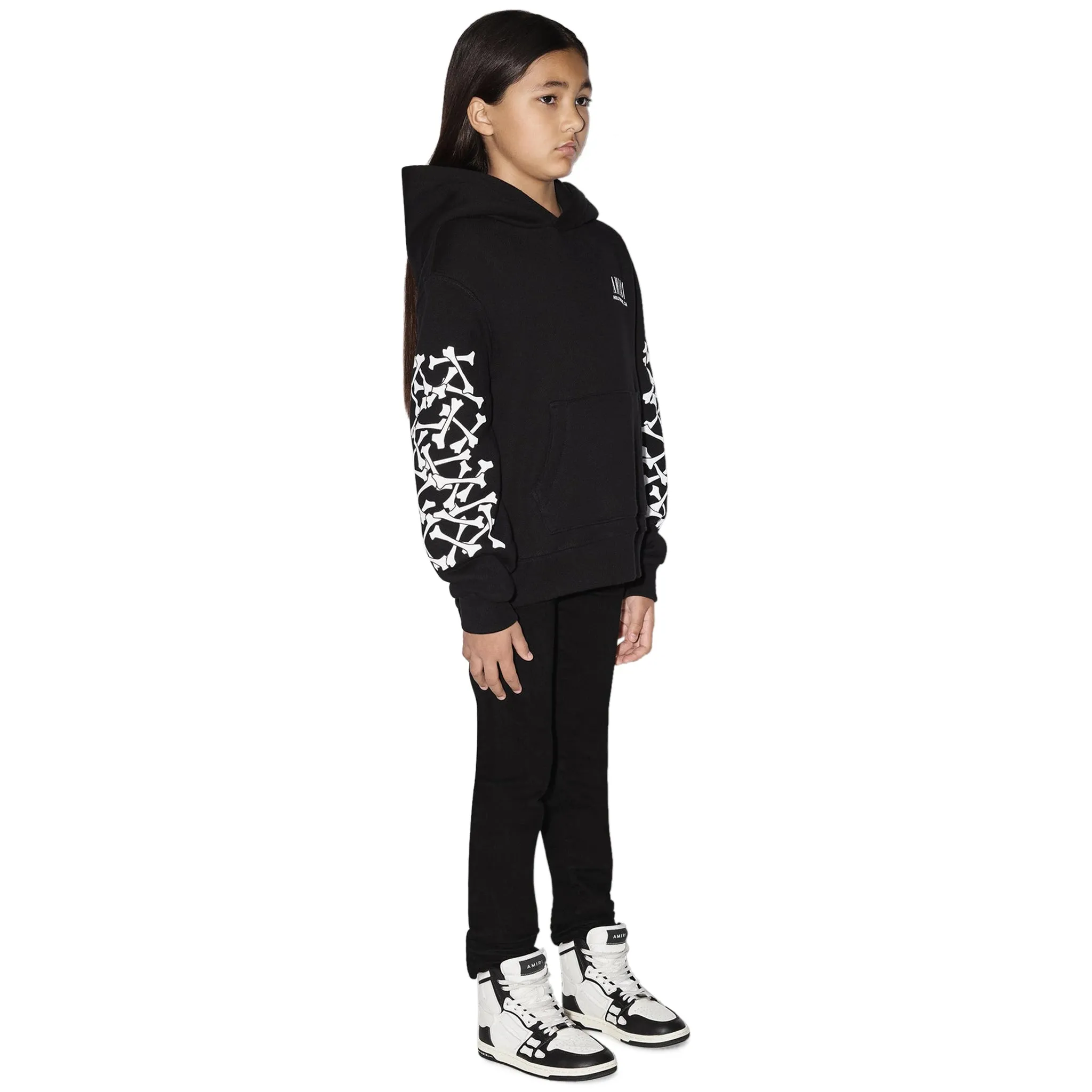 Amiri Kids Bones Black Hoodie