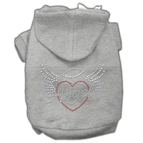 Angel Heart Rhinestone Hoodies Grey Xs (8)