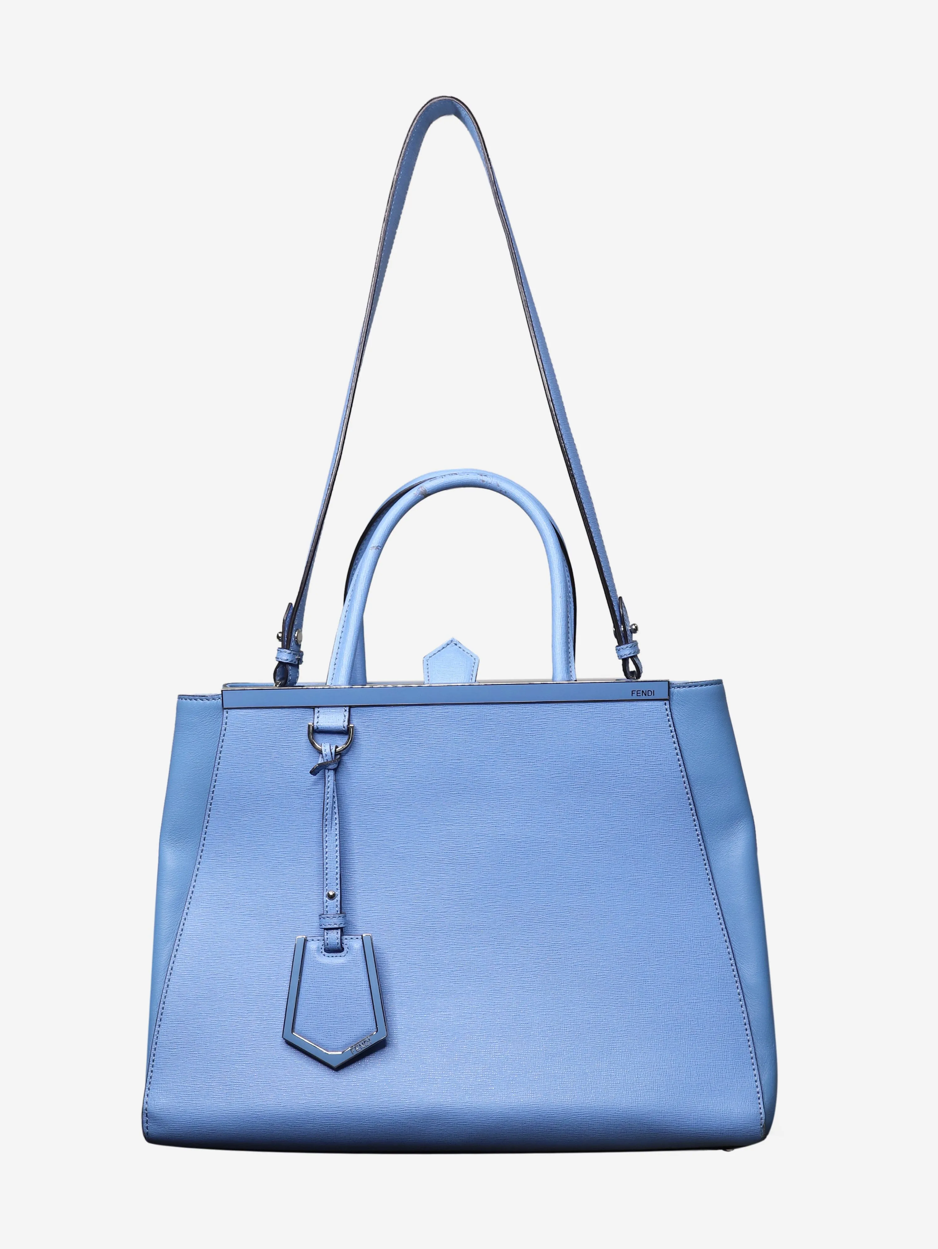 Blue 2Jours top handle bag