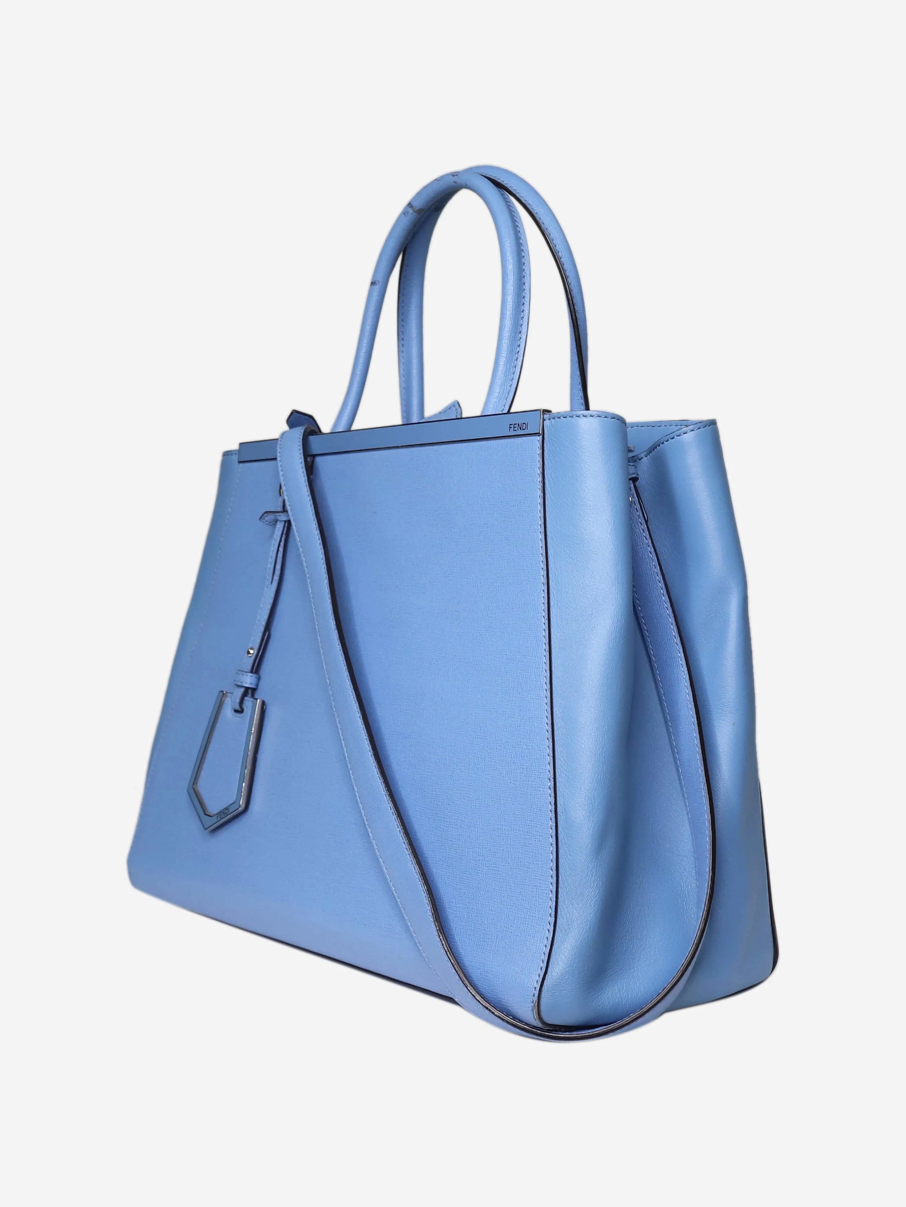 Blue 2Jours top handle bag