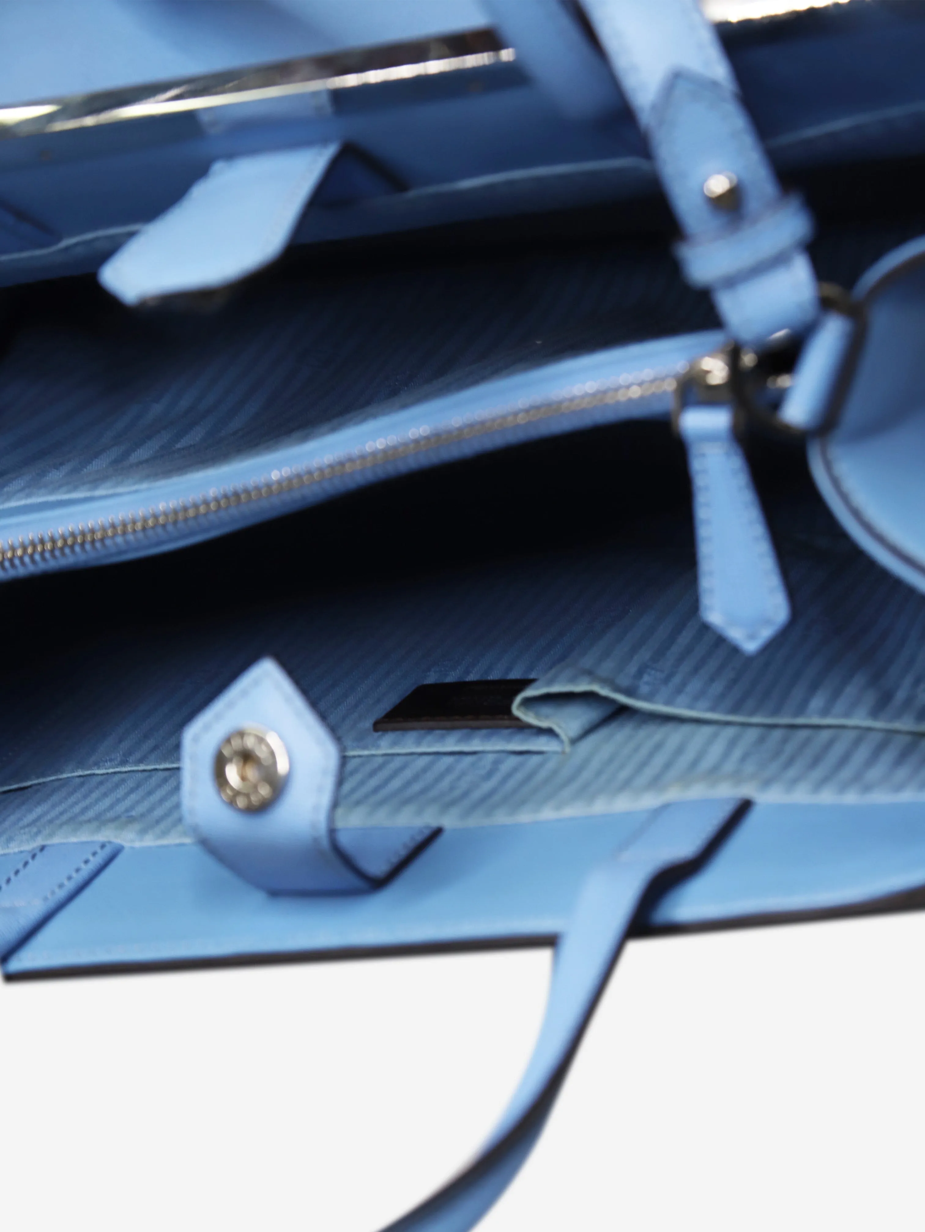 Blue 2Jours top handle bag