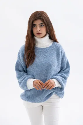 Stylish Double-Colored Sweater for Trendy Outfits