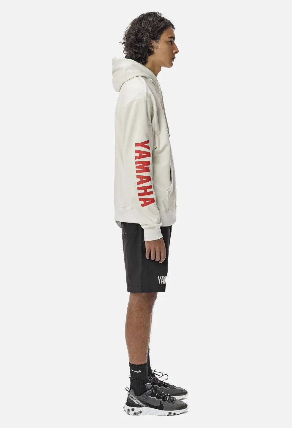John Elliott X Yamaha Hoodie / Cream X Blue