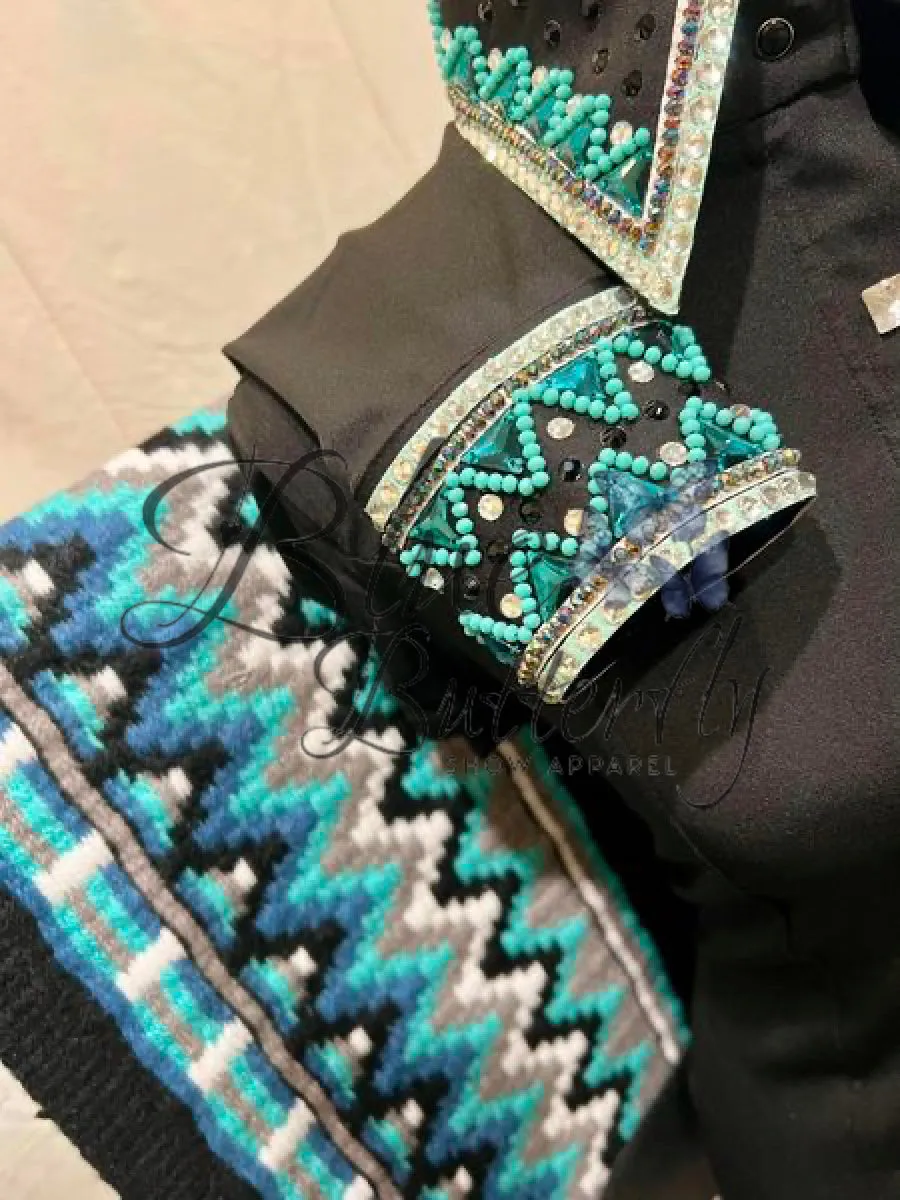 Lauren Blue Western Day Shirt
