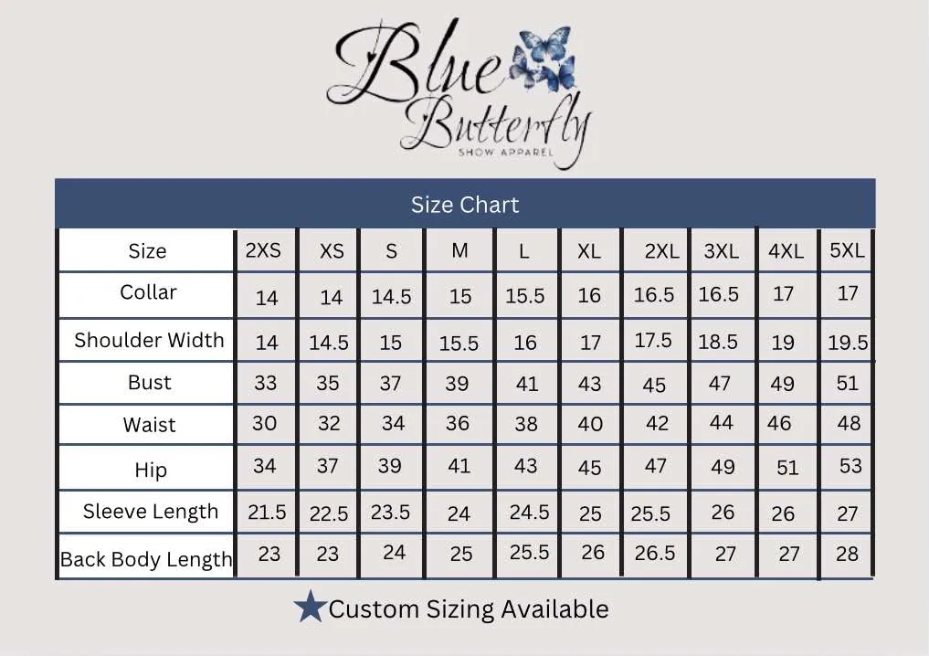 Lauren Blue Western Day Shirt