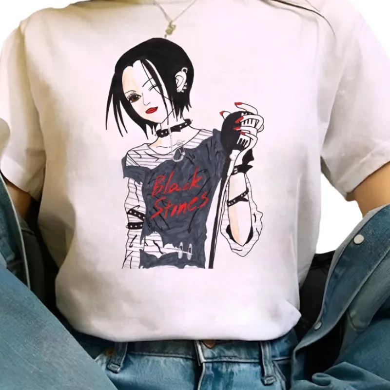 Nana Japanese Anime Round Neck Short Sleeve T Shirt