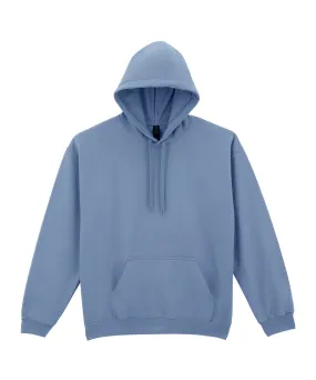 Softstyle midweight fleece adult hoodie | Stone Blue